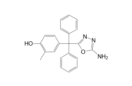 alpha4-(5-amino-1,3,4-oxadiazol-2-yl)-alpha4, alpha4-diphenyl-2,4-xylenol