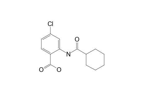 4-Chloro-N-cyclohexane carbonylanthranilic acid