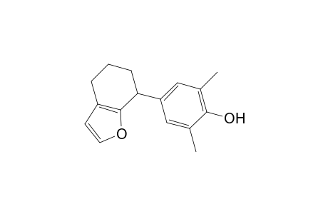 2,6-Dimethyl-4-(4,5,6,7-tetrahydro-1-benzofuran-7-yl)phenol