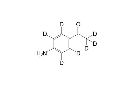 4'-Aminoacetophenone-2,2,2,2',3',5',6'-d7