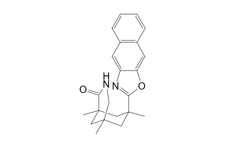 1,5,7-Trimethyl-7-(1'-oxa-3'-azacyclopenta[b]]naphthalene-2'-yl)-3-azabicyclo[3.3.1]nonan-2-one