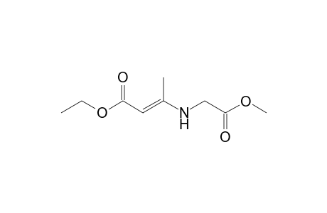 3-(Methoxycarbonylmethylamino)but-2-enoic acid, ethyl ester