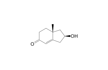 (2R,7aR)-2-hydroxy-7a-methyl-2,3,6,7-tetrahydro-1H-inden-5-one