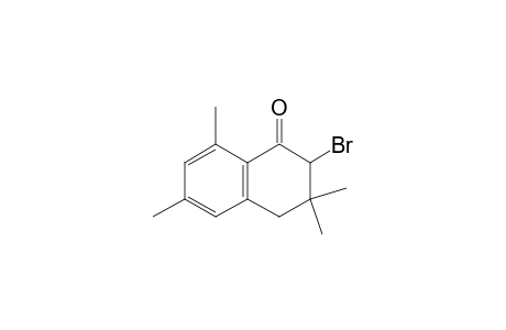 2-bromo-3,4-dihydro-3,3,6,8-tetramethyl-1(2H)-naphthalenone