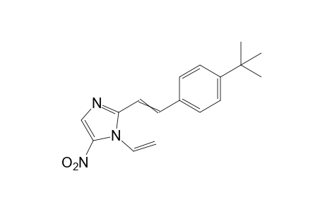 2-(p-tert-butylstyryl)-5-nitro-1-vinylimidazole