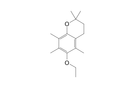 2,2,5,7,8-Pentamethyl-6-hydroxychroman, ethyl ether