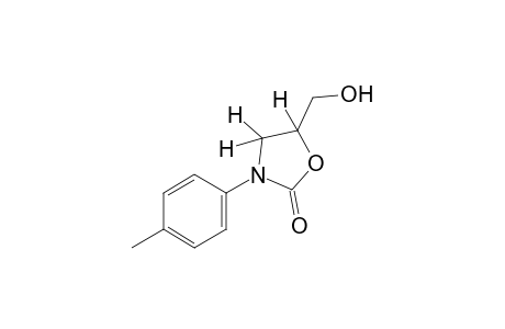 5-(hydroxymethyl)-3-p-tolyl-2-oxazolidinone