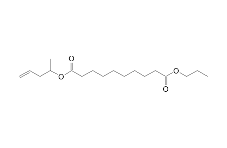 Sebacic acid, pent-4-en-2-yl propyl ester