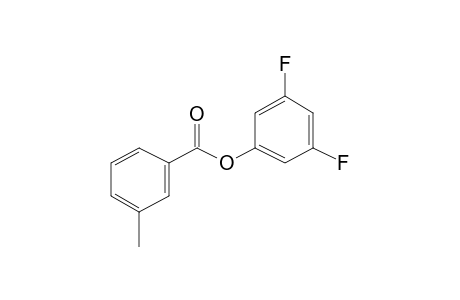 m-Toluic acid, 3,5-difluorophenyl ester