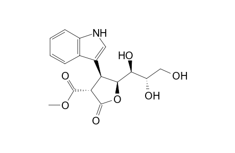 (3S,4S,5S)-4-(1H-Indol-3-yl)-2-oxo-5-[(1'S,2'S)-1',2',3'-trihydroxypropan-1'-yl]-tetrahydrofuran-3-carboxylic acid Methyl ester