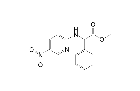 Methyl N-(5-nitro-2-pyridyl).alpha.-phenylglycinate