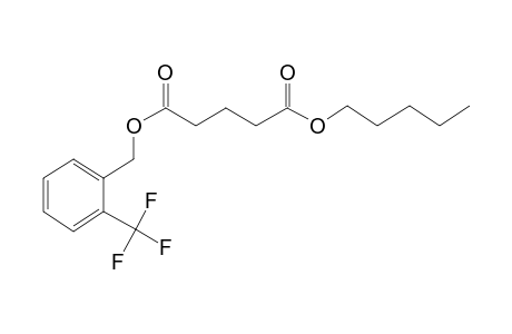 Glutaric acid, pentyl 2-(trifluoromethyl)benzyl ester