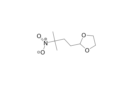 2-(3-Methyl-3-nitrobutyl)-1,3-dioxolane