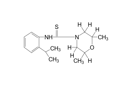 2,6-dimethyl-2'-isopropylthio-4-morpholinecarboxanilide