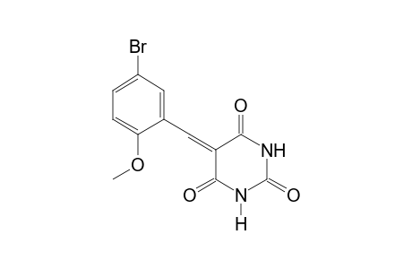 5-(5-Bromo-2-methoxybenzylidene)barbituric acid