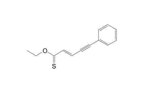 Ethyl 5-Phenyl-2-penten-4-ynethioate