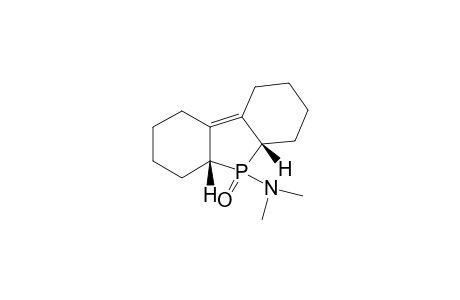 DIMETHYL-(4A-BETA,5A-BETA)-(5-OXO-2,3,4,4A,5,5A,6,7,8,9-DECAHYDRO-1H-5-LAMBDA(5)-DIBENZOPHOSPHOL-5-YL)-AMINE