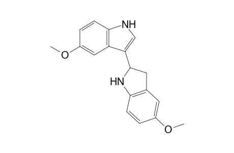 5-Methoxy-3-(5-methoxy-2,3-dihydro-1H-indol-2-yl)-1H-indole