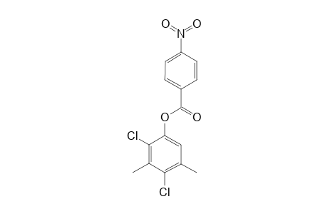 2,4-dichloro-3,5-xylenol, p-nitrobenzoate