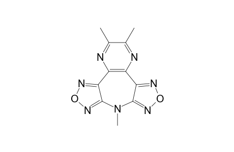 2,3,8-Trimethyl-8H-bis[1,2,5]oxadiazolo[3,4-b:3',4'-f]pyrazino[2,3-d]azepine