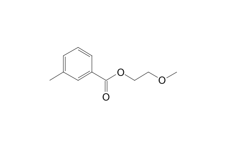 3-Methylbenzoic acid, 2-methoxyethyl ester