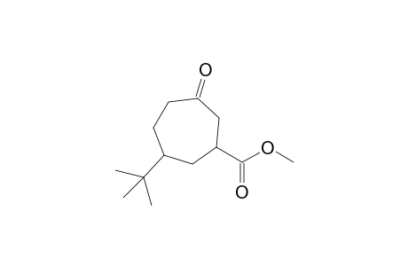 Methyl 6-tert-butyl-3-oxocycloheptan-1-carboxylate