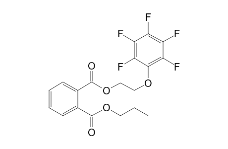 Phthalic acid, 2-(pentafluorophenoxy)ethyl propyl ester