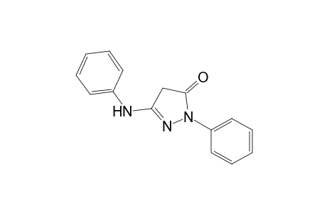 3-anilino-1-phenyl-2-pyrazolin-5-one