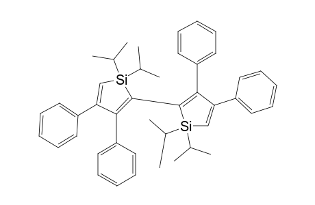 2-(1,1-diisopropyl-3,4-diphenyl-silol-2-yl)-1,1-diisopropyl-3,4-diphenyl-silole