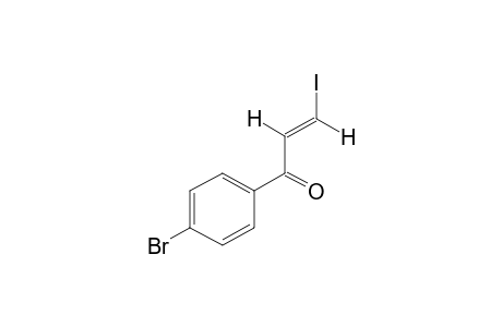 Acrylophenone, 4'-bromo-3-iodo-, trans-,