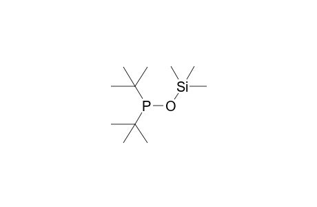 Trimethylsilyl di(tert-butyl)phosphinite