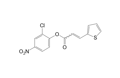 2-thiopheneacrylic acid, 2-chloro-4-nitrophenyl ester