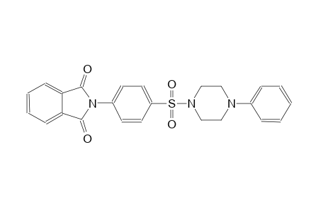 2-[4-(4-PHENYLHEXAHYDRO-1-PYRAZINYLSULFONYL)-PHENYL]-1,3-ISOINDOLINEDIONE