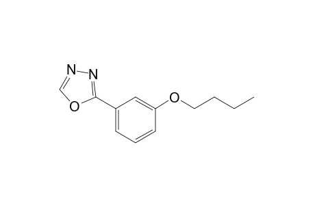 2-(m-butoxyphenyl)-1,3,4-oxadiazole