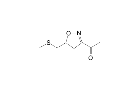 3-Acetyl-5-methylthiamethyl-4,5-dihydroisoxazole