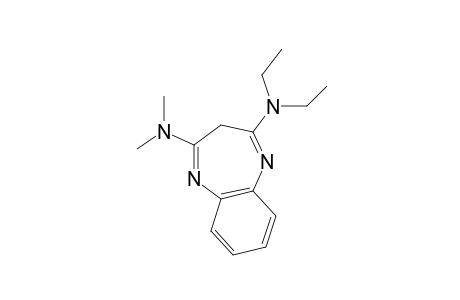 2-(diethylamino)-4-(dimethylamino)-3H-1,5-benzodiazepine