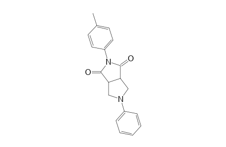 Pyrrolo[3,4-c]pyrrole-1,3(2H,3aH)-dione, tetrahydro-2-(4-methylphenyl)-5-phenyl-, cis-