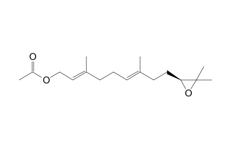 (-)-(10S,2E,6E)-10,11-Epoxyfarnesyl Acetate