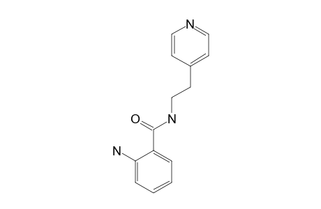 o-amino-N-[2-(4-pyridyl)ethyl]benzamide