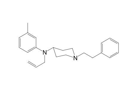 N-Allyl-N-(3-methylphenyl)-1-(2-phenylethyl)piperidin-4-amine