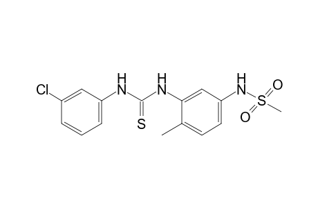 3'-chloro-2-methyl-5-(methylsulfonamido)thiocarbanilide