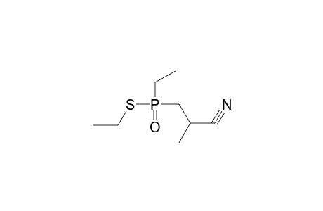 S-ETHYL ETHYL-BETA-CYANOPROPYLTHIOPHOSPHINATE