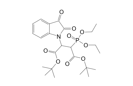 DI-(TERT.-BUTYL)-2-(DIETHOXYPHOSPHORYL)-3-(2,3-DIOXO-2,3-DIHYDRO-1H-INDOL-1-YL)-SUCCINATE