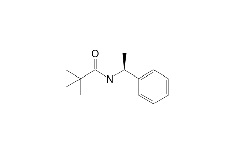 2,2-Dimethyl-N-[(1S)-1-phenylethyl]propanamide