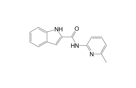 N-(6-methyl-2-pyridinyl)-1H-indole-2-carboxamide