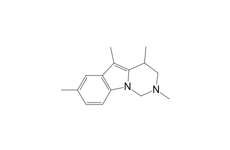 2,4,5,7-Tetramethyl-1,2,3,4-tetrahydropyrimido[1,6-a]indole