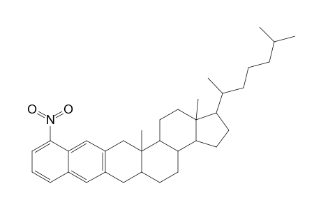 Cholest-2-eno[3,2-b]naphthalene, 5'-nitro-
