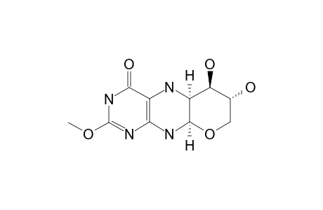 3R,4R,4AS,10AR-3,4,4A,5,6,7,10,10A-OCTAHYDRO-3,4-DIHYDROXY-8-METHOXY-2H-PYRANO-[3,2-G]-PTERIDIN-6(7H)-ONE