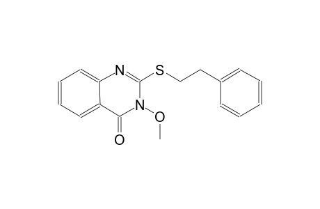 3-methoxy-2-[(2-phenylethyl)sulfanyl]-4(3H)-quinazolinone