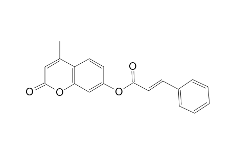 4-Methyl-2-oxo-2H-chromen-7-yl (2E)-3-phenyl-2-propenoate